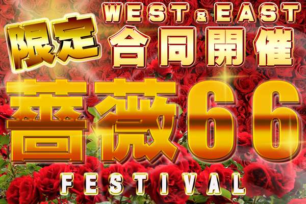 エルドラード『薔薇６６フェスティバル』 WEST＆EAST合同開催